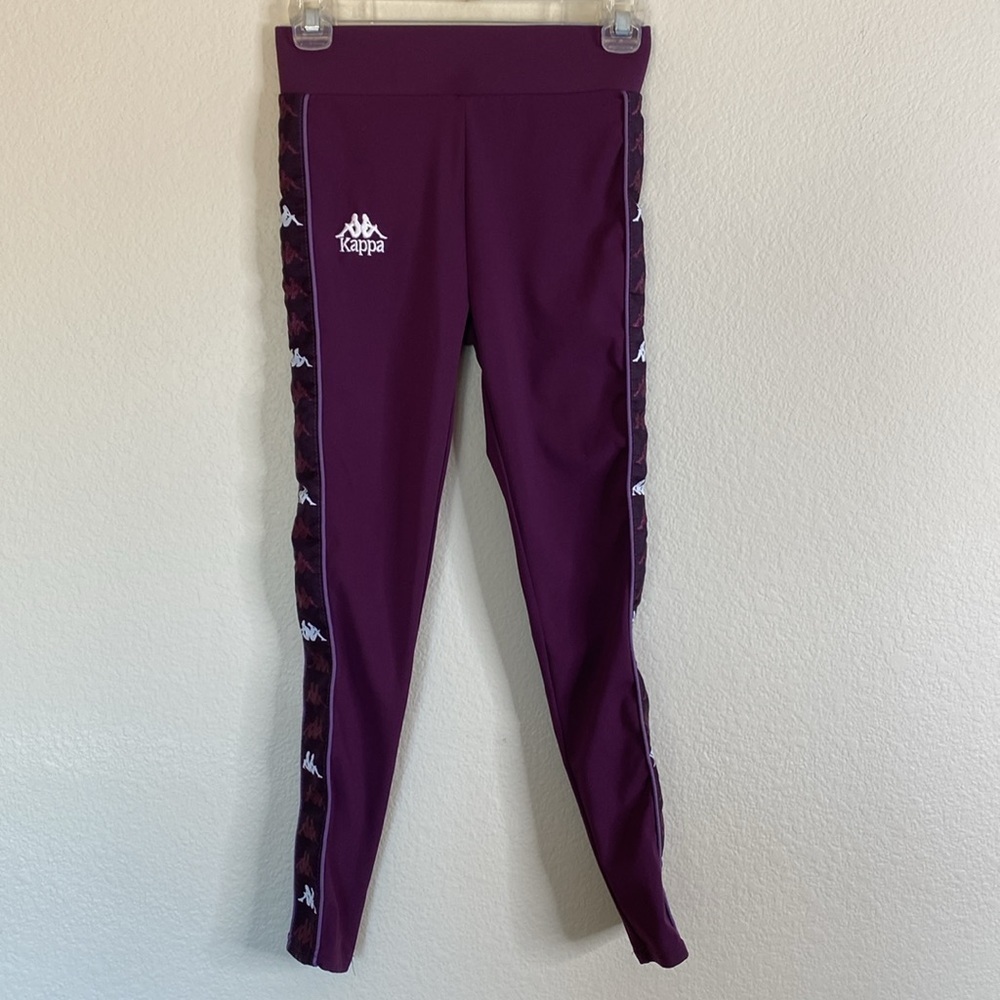 Kappa leggings women’s XS extra small purple EUC - Picture 3 of 8